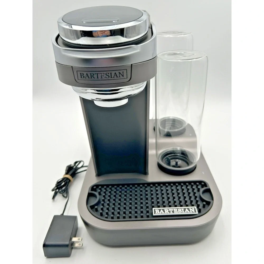 Bartesian Cocktail Machine Duet Premium 2-Bottle Home Bar‎ 55310G